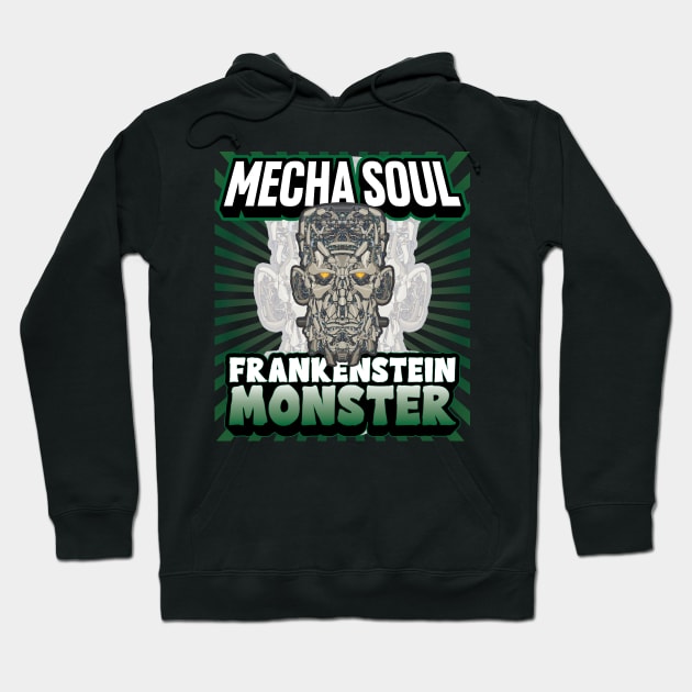 Mecha Soul Frankenstein Monster Hoodie by Houerd